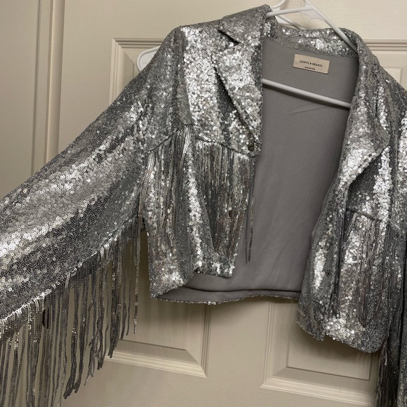 Sequin jacket - Picture 3 of 5